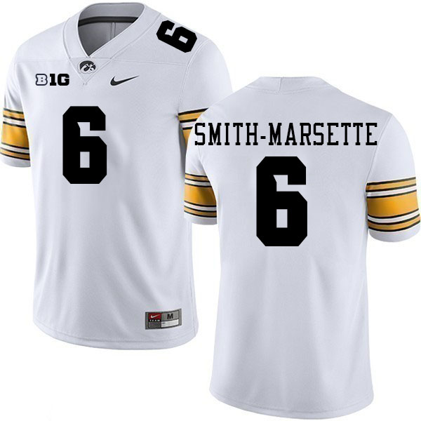 Ihmir Smith-Marsette Iowa Jersey,University Of Iowa Hawkeyes Fotoball Uniforms,Jersey,Gears-White